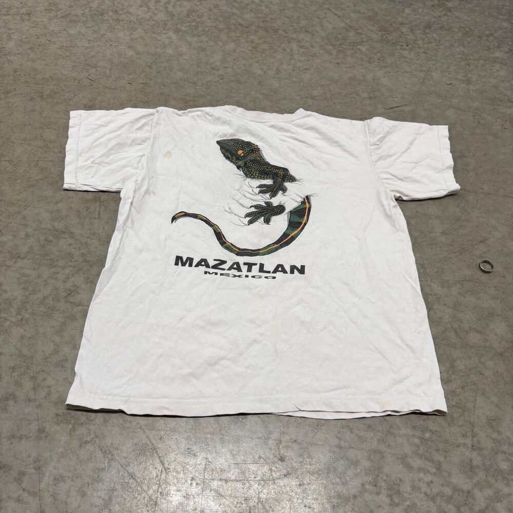 American-vintage Men's White T-shirt